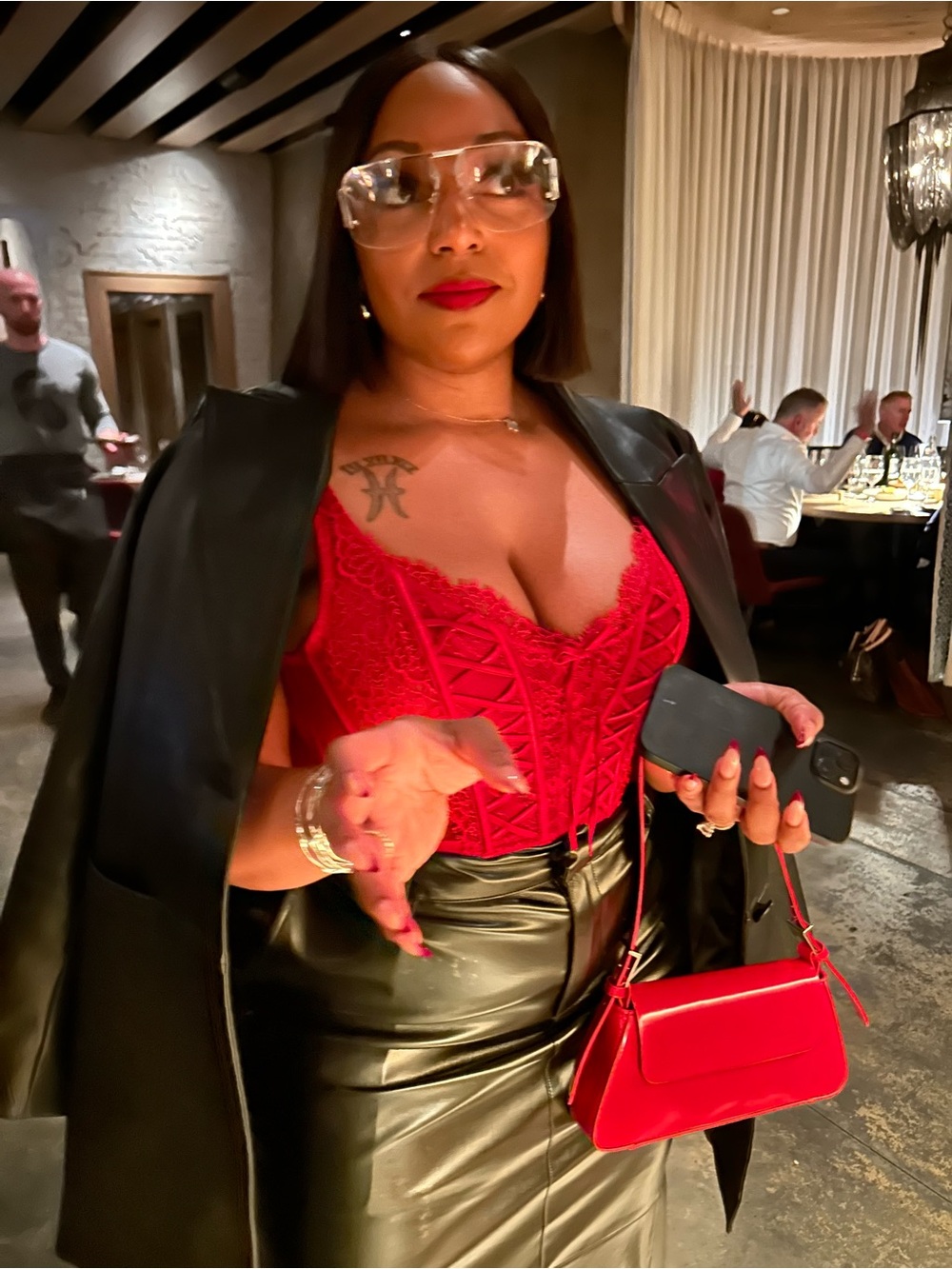 Victoria's Secret Scarlet Lace Corset Bralette